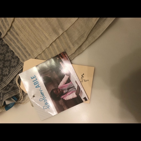 ABLE ethically made scarf NWT - Picture 2 of 4